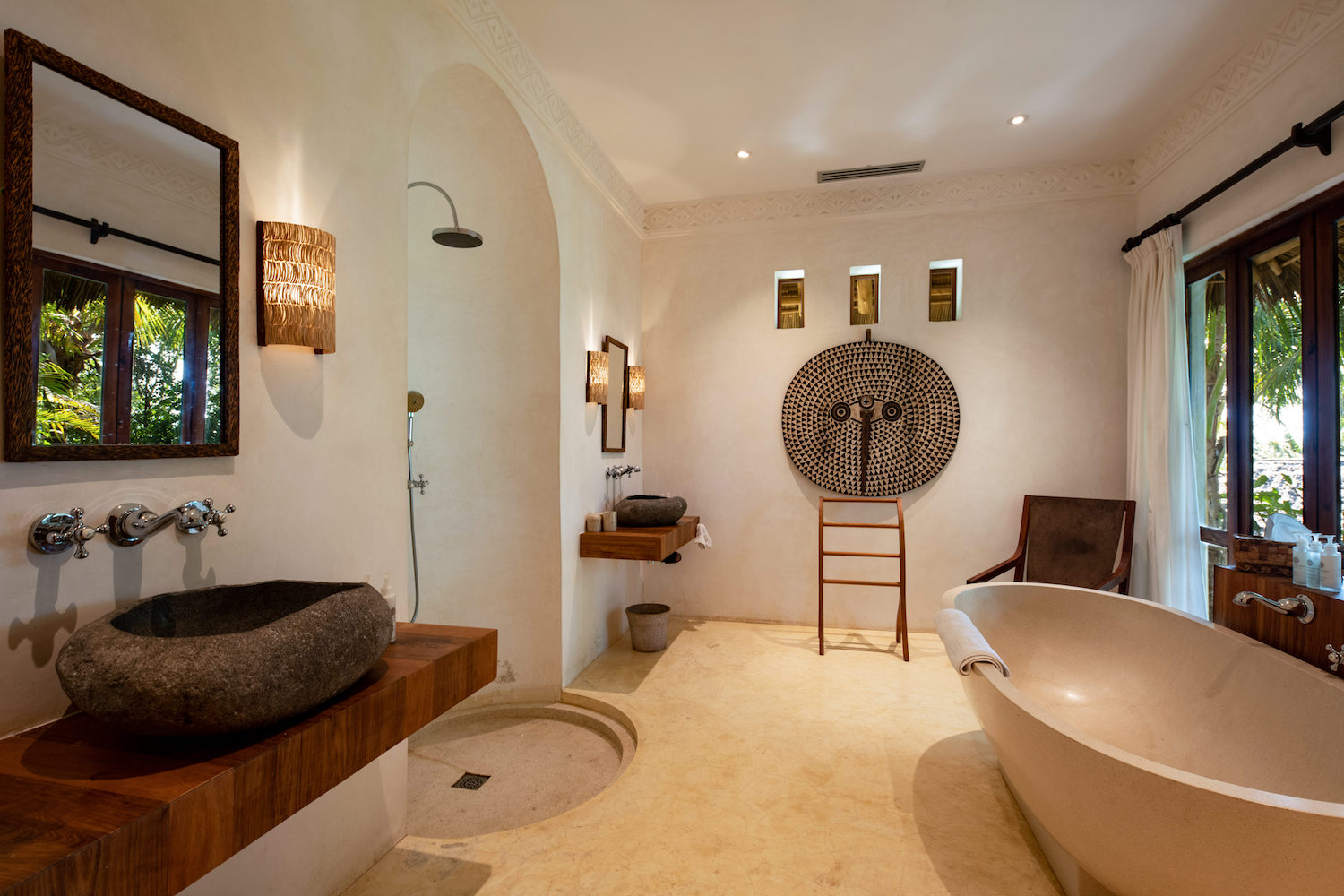 Qambani Luxury Resort Africa Bathroom