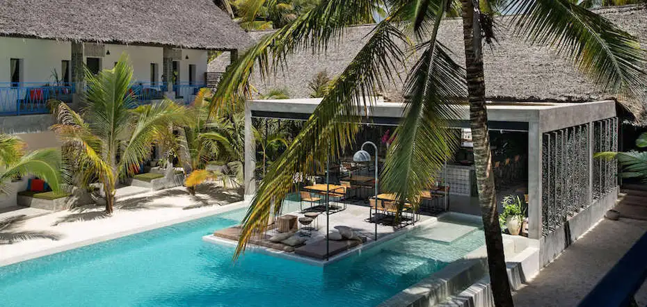 Casa Beach Hotel Hotel Zanzibar Pool and Restaurant